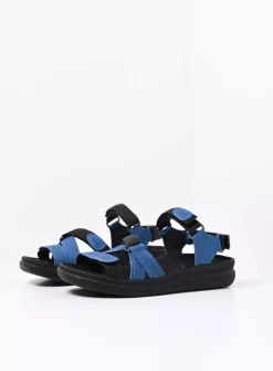 Sandalen<Wolky Action Lady - jeans gevet leer jeansgevetleer