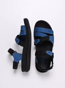 Sandalen<Wolky Action Lady - jeans gevet leer jeansgevetleer