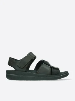 Sandalen Voor Heren<Wolky Active Men - bruin gevet leer bruingevetleer