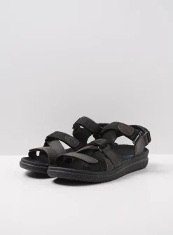Sandalen Voor Heren<Wolky Active Men - bruin gevet leer bruingevetleer