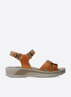 Sandalen<Wolky Acula - oranje leer oranjeleer