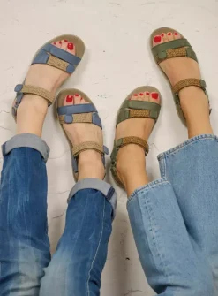 Sandalen<Wolky Acula - saliegroen nubuck saliegroennubuck