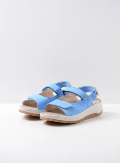 Sandalen<Wolky Adura - hemelsblauw nubuck hemelsblauwnubuck