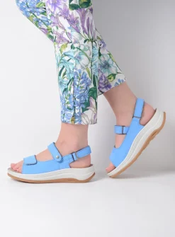 Sandalen<Wolky Adura - hemelsblauw nubuck hemelsblauwnubuck