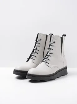 Veterlaarzen|Herfst/Winter<Wolky Akita - winterwit leer winterwitleer