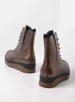 Veterlaarzen|Herfst/Winter<Wolky Akita HV - brons leer bronsleer