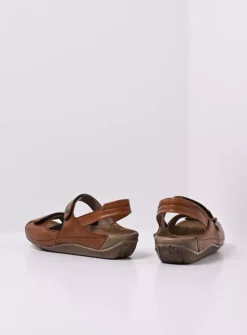 Sandalen<Wolky Alberta - naturel leer naturelleer