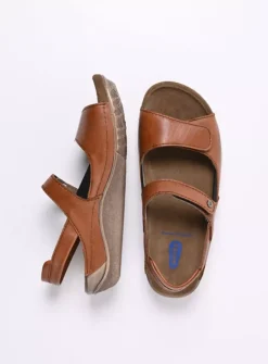 Sandalen<Wolky Alberta - naturel leer naturelleer