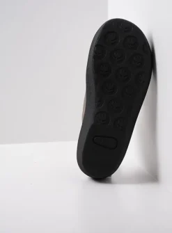 Slippers<Wolky Aporia - brons leer bronsleer