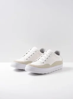 Lage Veterschoenen|Sneakers<Wolky Babati - ijswit canvas/suede ijswitcanvas/suede