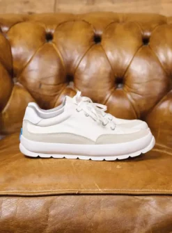 Lage Veterschoenen|Sneakers<Wolky Babati - ijswit canvas/suede ijswitcanvas/suede