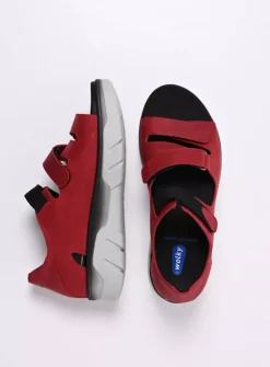 Sandalen<Wolky Blaze - rood nubuck roodnubuck