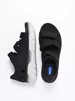 Sandalen<Wolky Blaze - zwart nubuck zwartnubuck