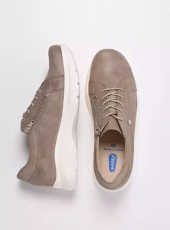 Lage Veterschoenen|Sneakers<Wolky Blitz - safari effectleer safarieffectleer