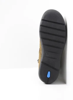 Hoge Veterschoenen|Veterlaarzen<Wolky Bluff DB - donker taupe suede donkertaupesuede