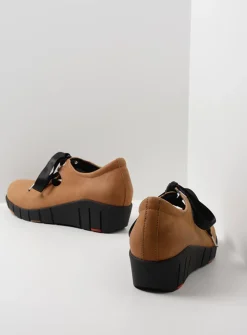 Lage Veterschoenen|Herfst/Winter<Wolky Boston - camel nubuck camelnubuck