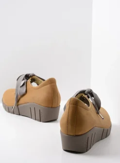 Lage Veterschoenen|Herfst/Winter<Wolky Boston - middenbruin nubuck middenbruinnubuck