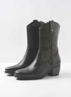 Halfhoge Laarzen|Cowboylaarzen<Wolky Caprock - cactus leer cactusleer