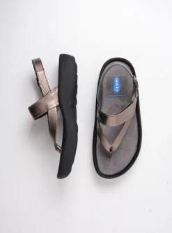 Sandalen<Wolky Cebu - brons leer bronsleer