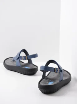 Sandalen<Wolky Cebu - jeans leer jeansleer