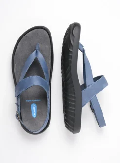 Sandalen<Wolky Cebu - jeans leer jeansleer