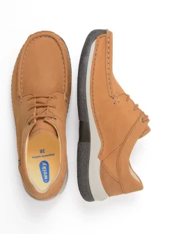 Lage Veterschoenen|Sneakers<Wolky Celebration - cognac nubuck cognacnubuck