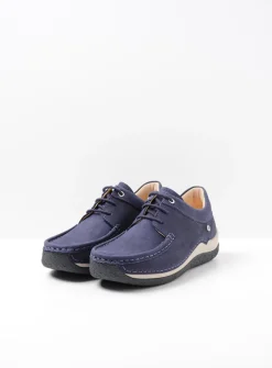 Lage Veterschoenen|Sneakers<Wolky Celebration - paars nubuck paarsnubuck
