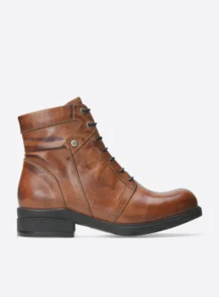 Veterlaarzen|Biker Boots<Wolky Center XW - cognac leder cognacleder