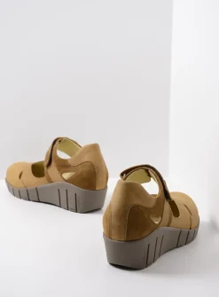 Bandschoenen<Wolky Charlotte - middenbruin nubuck middenbruinnubuck