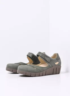 Bandschoenen<Wolky Charlotte - saliegroen nubuck saliegroennubuck