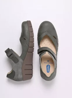 Bandschoenen<Wolky Charlotte - saliegroen nubuck saliegroennubuck