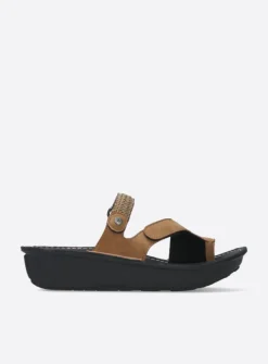 Slippers<Wolky Chicama - bruin biocare bruinbiocare