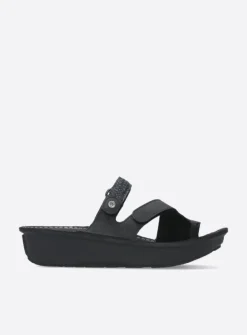 Slippers<Wolky Chicama - zwart biocare zwartbiocare