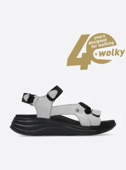 Sandalen<Wolky Cirro - gebroken wit leer gebrokenwitleer