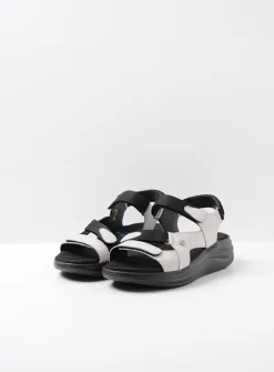 Sandalen<Wolky Cirro - gebroken wit leer gebrokenwitleer