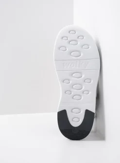 Sandalen<Wolky Cirro - zwart-wit leer zwart-witleer