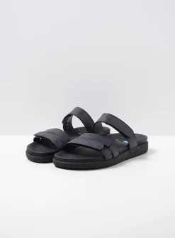 Slippers<Wolky Cirrus - donkerblauw leer donkerblauwleer