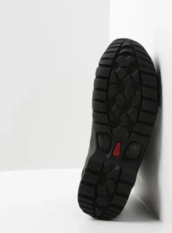 Hoge Veterschoenen|Wandelschoenen<Wolky City Tracker WP - bruin leer bruinleer