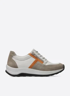 Lage Veterschoenen|Wandelschoenen<Wolky Comrie - beige/safari combi leer beige/safaricombileer