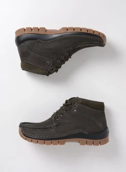 Hoge Veterschoenen|Herfst/Winter<Wolky Cross - asfalt nubuck asfaltnubuck