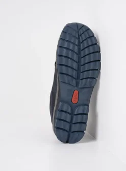 Hoge Veterschoenen|Herfst/Winter<Wolky Cross - blauw nubuck blauwnubuck