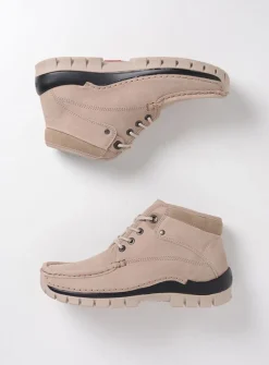 Hoge Veterschoenen|Herfst/Winter<Wolky Cross - safari nubuck safarinubuck