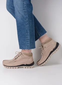 Hoge Veterschoenen|Herfst/Winter<Wolky Cross - safari nubuck safarinubuck