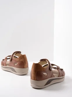 Sandalen<Wolky Desh - cognac leer cognacleer