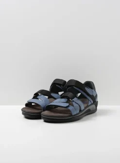 Sandalen<Wolky Desh - jeans leer jeansleer