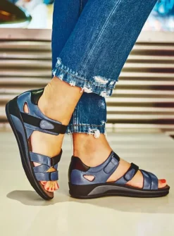 Sandalen<Wolky Desh - jeans leer jeansleer