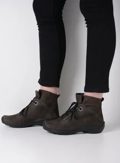 Hoge Veterschoenen|Herfst/Winter<Wolky Diana - asfalt nubuck asfaltnubuck