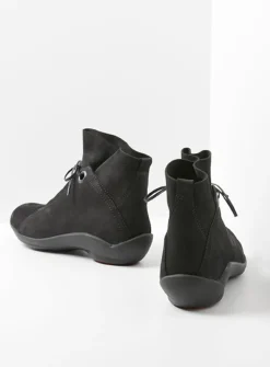 Hoge Veterschoenen|Herfst/Winter<Wolky Diana - zwart nubuck zwartnubuck