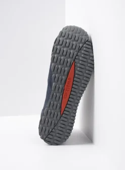 Hoge Veterschoenen|Wandelschoenen<Wolky e-Boot - blauw stretch nubuck blauwstretchnubuck