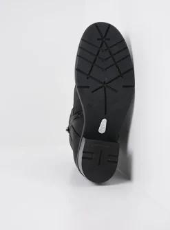 Hoge Veterschoenen|Veterlaarzen<Wolky Edson XW - zwart nubuck zwartnubuck